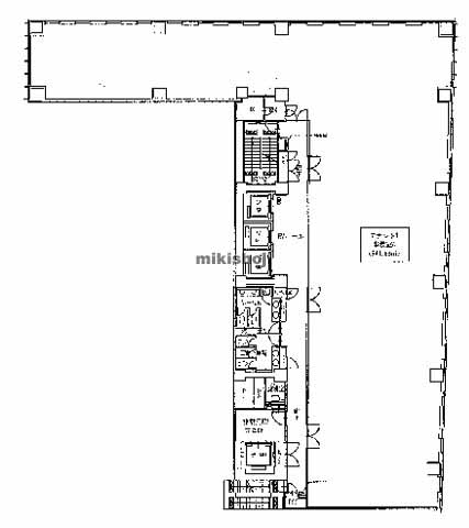 大阪堺筋Ｌタワー 平面1