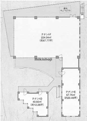 備前屋ビル 平面1