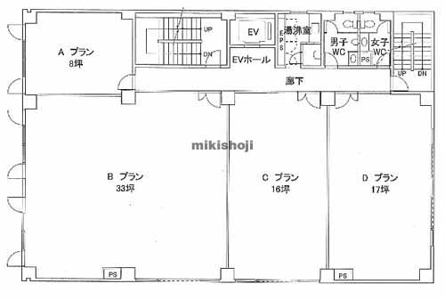 ２１センチュリービル 平面1