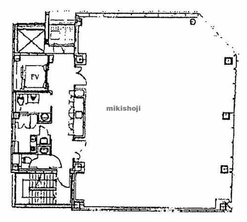 南船場秋山ビル 平面1