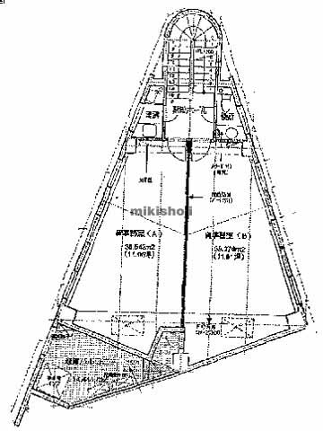笹倉ビル 平面1