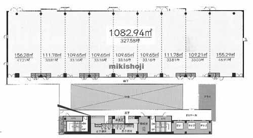 京都リサーチパーク９号館 平面1
