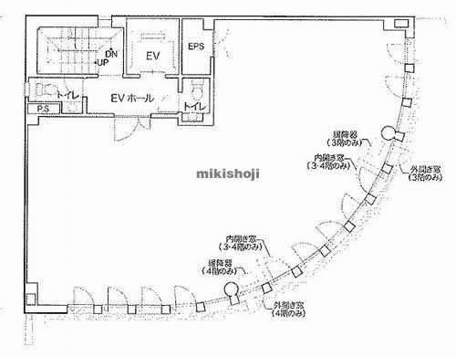 奈良・今西ビル 平面1