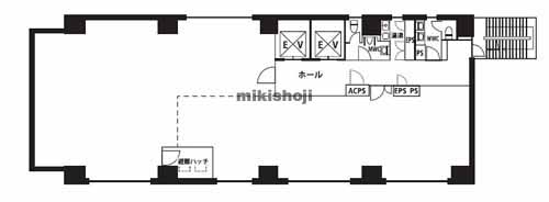 ＴＰＲ北浜ビル 平面1