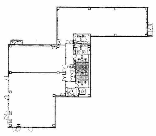 西北甲風園ビル 平面1