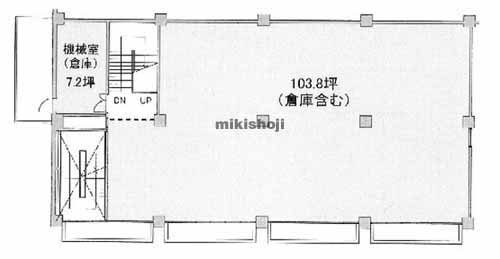 戎電電ビル（ＮＴＴ日本橋ビル） 平面1