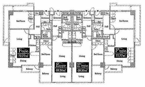 ザ・グランドビューオオサカ 平面1