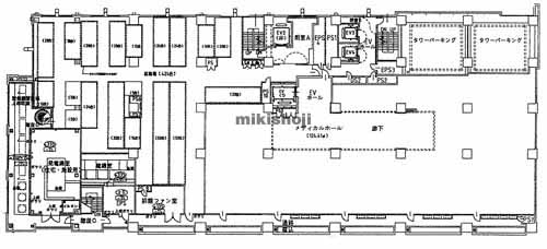カーム尼崎 平面1