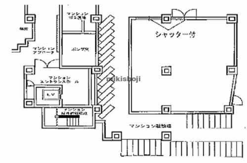 ドミール堺筋本町 平面1