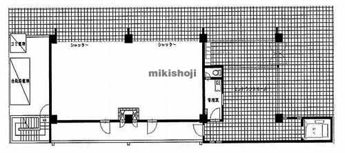 フローライト南森町 平面1