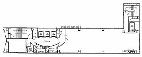船場大西ビル 平面1
