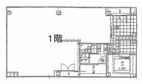 西心斎橋ＳＨＵビル 平面1