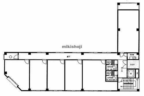日宝北大阪屋ビル 平面1