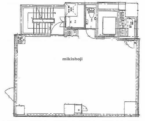 難波チャンプビル 平面1