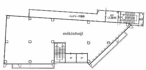 角屋がもよんビル 平面1