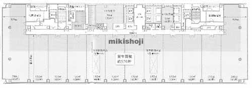 なんばスカイオ 平面1