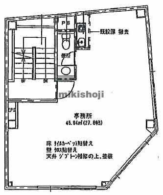 Ｇ・フラワービル 平面1