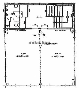 ビル名なし 平面1