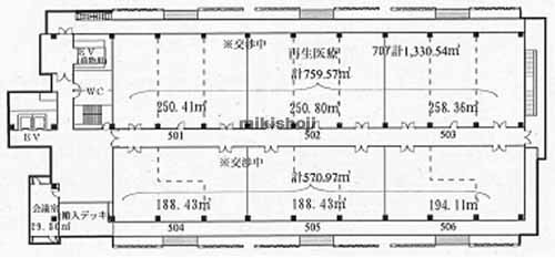 神戸医療イノベーションセンター 平面1