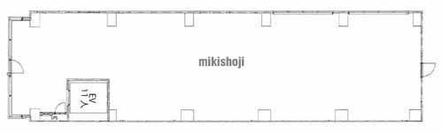 プリシード桃山御陵ビル（西棟） 平面1