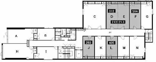 ストークビル三条烏丸 平面1