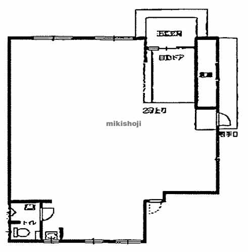 溝之口店舗事務所 平面1