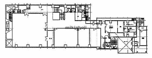 ネストホテル大阪心斎橋 平面1