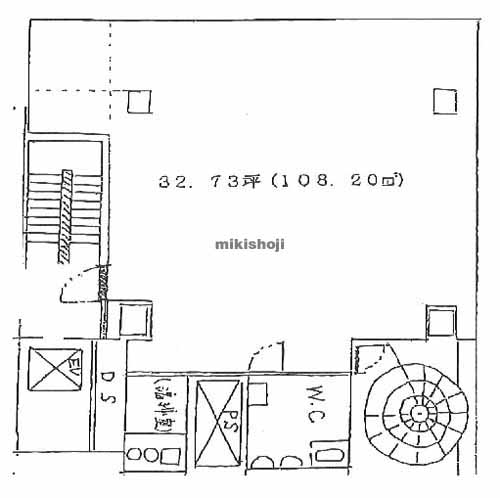 曽根崎東ビルディング 平面1