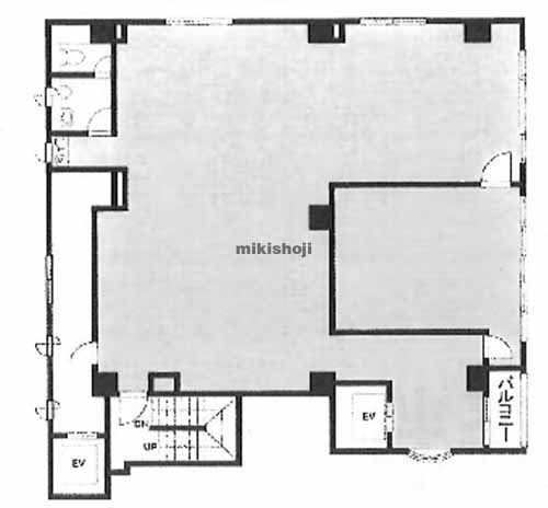 クレール東天満 平面1