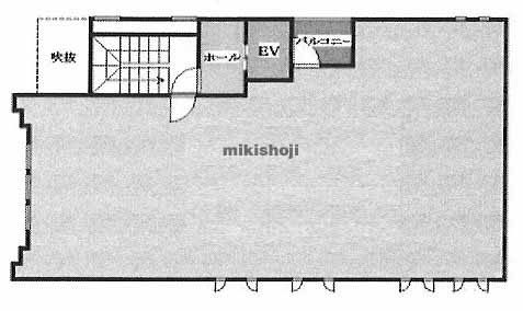 メディカル天神の森コットンビル 平面1