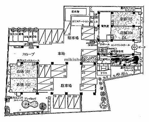 コボリマンション新大阪 平面1