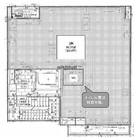 大阪福助社 平面1