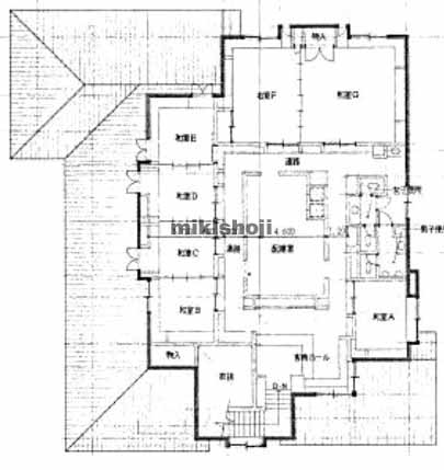 ウィンディ岸和田Ｃ棟 平面1