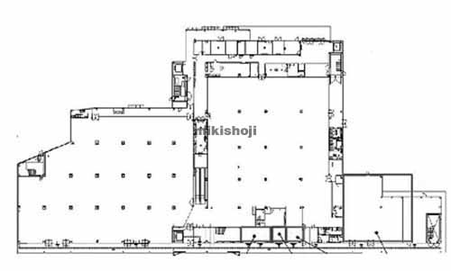 西友上野芝店 平面1