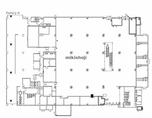 西友長岡店 平面1