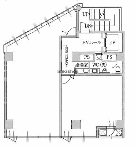 アルティジア新福島ビル 平面1