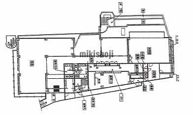 マンション北野ヒルハウス 平面1