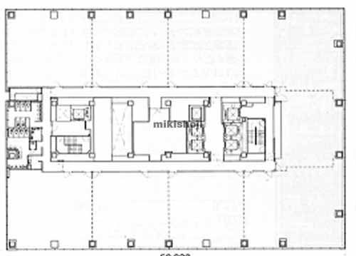 大阪堂島浜タワー 平面1