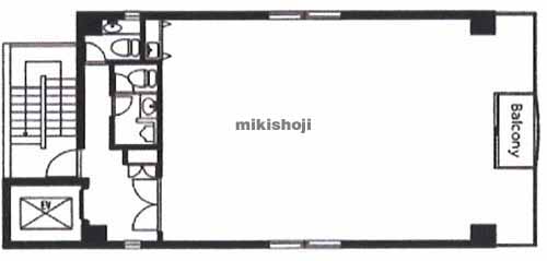 双竜ビル 平面1