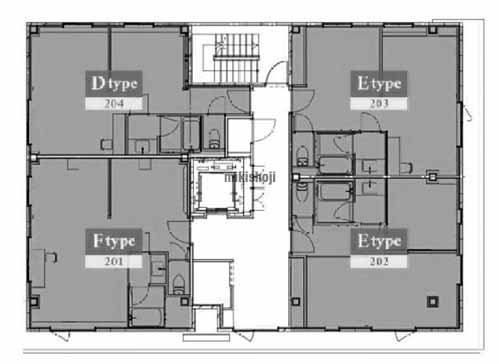 伊藤佑ビル京都御所南 平面1