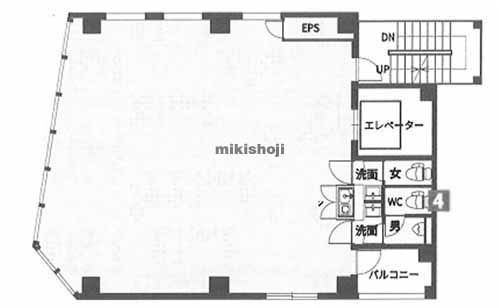 藤原ビル 平面1