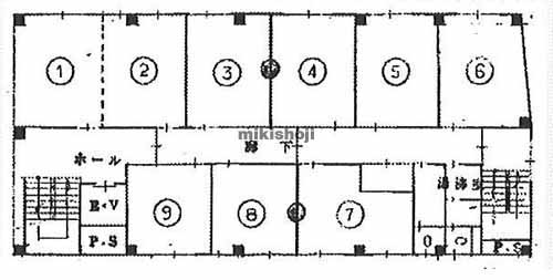 日宝ニュー本町ビル 平面1