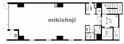 ＢＡＤＧＥ長堀ＢＬＤ. 平面1