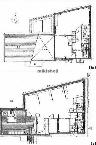 ウィンディ岸和田Ｈ棟 平面1