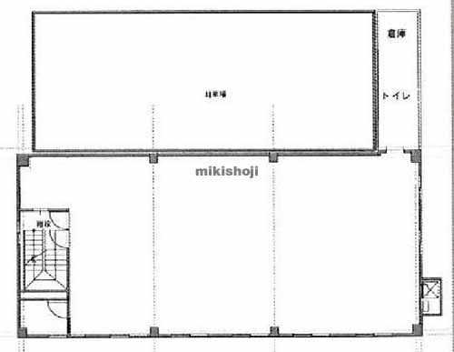 三泉高麗橋パーキングビル 平面1
