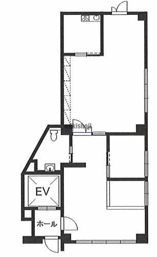 日住豊中本町ビルディング 平面1