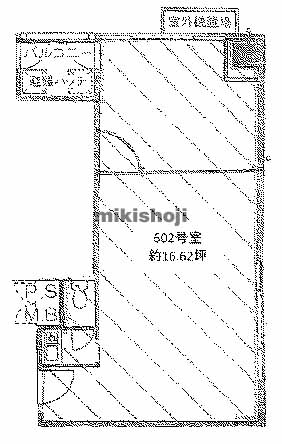 グラン・ビルド心斎橋 平面1