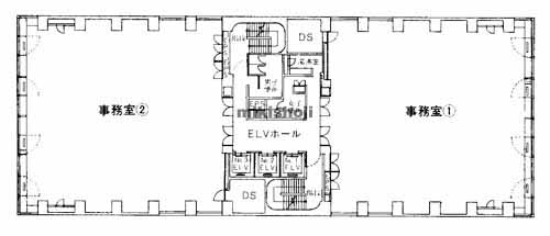 九勧博多駅前ビル 平面1