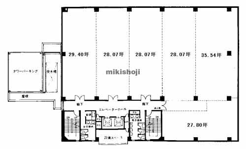 シティ２１ビル 平面1