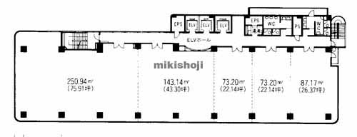 第五博多偕成ビル 平面1